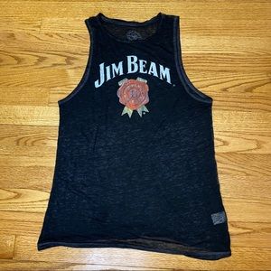 Jim Beam Whiskey High Neck Tank Top
